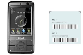 How to see the IMEI code in GSmart MS802