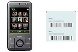 How to see the IMEI code in GSmart MW702