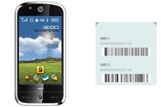 How to see the IMEI code in GSmart S1200