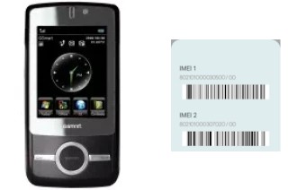 How to see the IMEI code in GSmart MS820