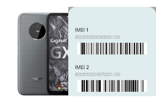 How to see the IMEI code in Gigaset GX6