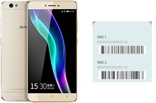 How to find the IMEI code on Gionee S6