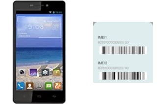 How to find the IMEI code on Gionee M2