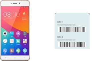 How to see the IMEI code in Gionee S5