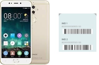 How to see the IMEI code in Gionee S9