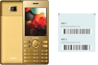 How to find the IMEI code on Gionee S96