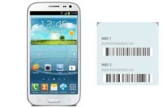 How to find the IMEI code on GMate S5