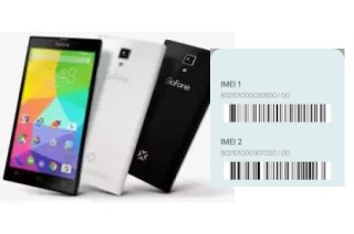 How to find the IMEI code on GF55X