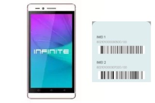 How to find the IMEI code on Infinite Hardy 1