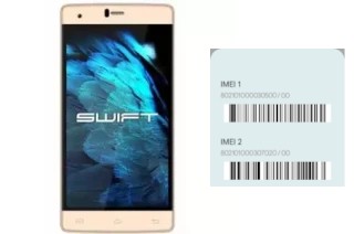 How to find the IMEI code on Swift L1