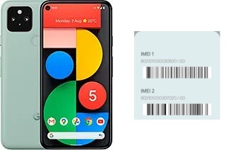 How to find the IMEI code on Pixel 5