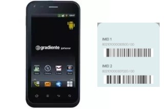 How to find the IMEI code on GC500SF