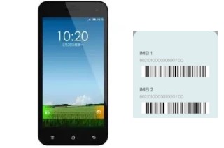 How to see the IMEI code in Green Orange GO N1