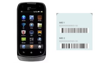 How to find the IMEI code on Greentel G5