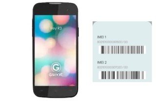 How to find the IMEI code on GSmart Rey R3