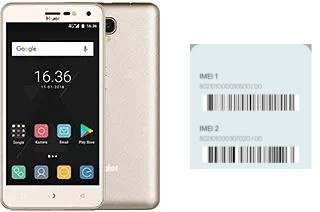 How to find the IMEI code on Haier G51