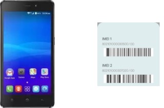 How to see the IMEI code in Haier L55