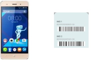 How to see the IMEI code in Haier L56