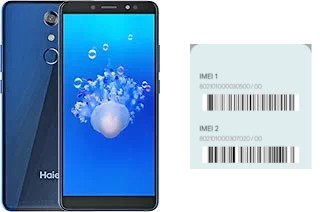 How to find the IMEI code on Haier L6