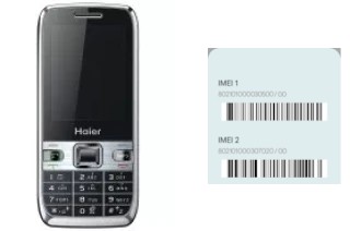 How to see the IMEI code in Haier U56