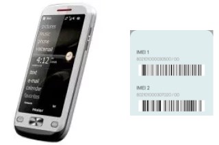 How to see the IMEI code in Haier U69