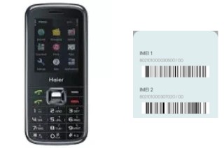 How to find the IMEI code on V700