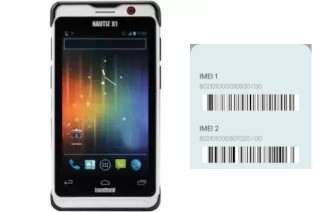 How to find the IMEI code on Nautiz X1