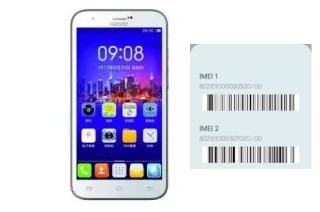 How to find the IMEI code on Hasee F60