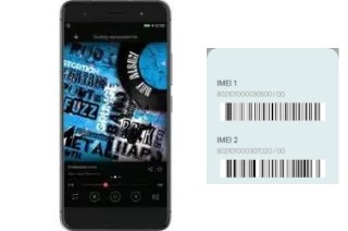 How to find the IMEI code on Fest XL