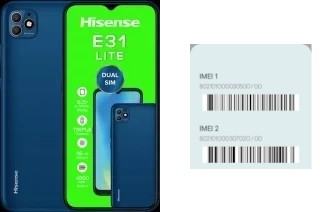 How to see the IMEI code in E31 LITE