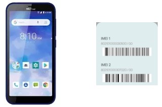 How to see the IMEI code in HiSense F16