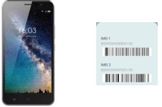 How to see the IMEI code in HiSense F22