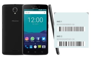 How to see the IMEI code in HiSense T5