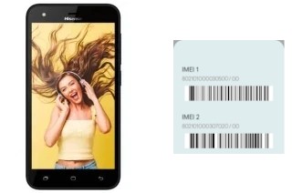 How to see the IMEI code in HiSense U3