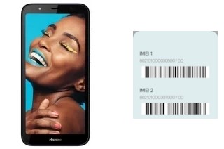 How to see the IMEI code in HiSense U40