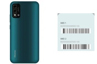 How to see the IMEI code in HiSense U50