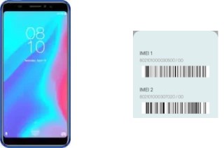 How to see the IMEI code in HomTom C8