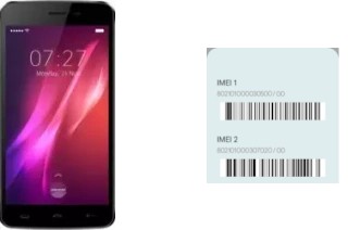 How to see the IMEI code in HT27