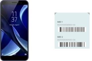 How to find the IMEI code on HomTom S16