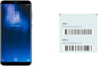 How to find the IMEI code on HomTom S8