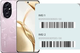 How to see the IMEI code in Honor 200