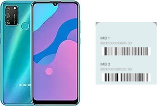 How to see the IMEI code in Honor 9A