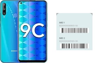 How to find the IMEI code on Honor 9C