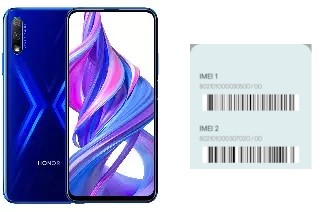 How to see the IMEI code in Honor 9X