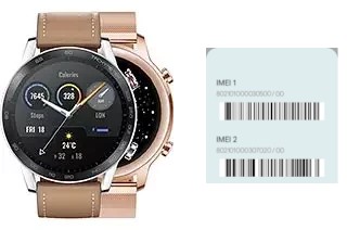 How to find the IMEI code on MagicWatch 2