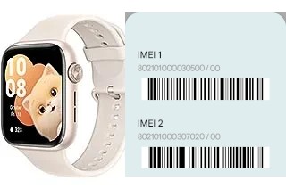 How to see the IMEI code in Watch 5