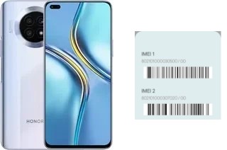 How to find the IMEI code on Honor X20