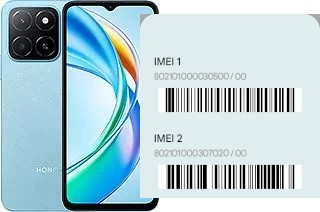 How to see the IMEI code in X5b Plus