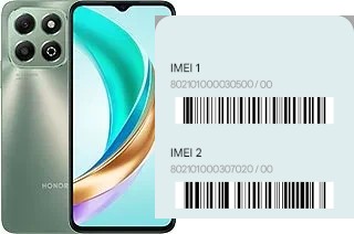 How to see the IMEI code in Honor X6b