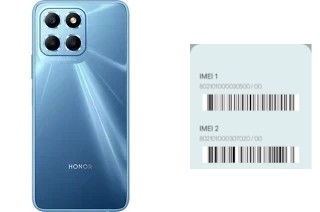 How to find the IMEI code on Honor X6s